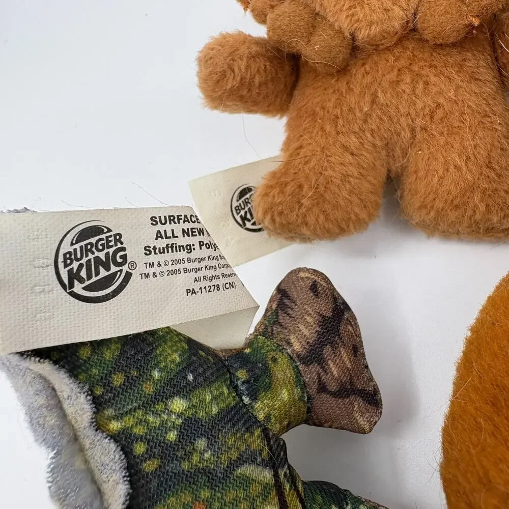 Star Wars Episode III Burger King Plush Toy Lot Of 7 2005 Characters